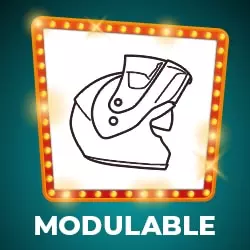 Promo casque moto modulable
