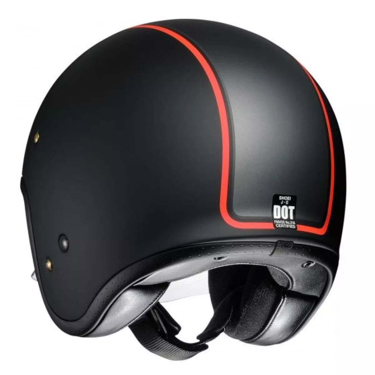 casque shoei jo noir mat