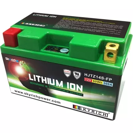 BATTERIE LITHIUM /ION question sur la recharge, demarrage câble  possible? - Page 2 Batterie-skyrich-lithium-hjtz14s-fp