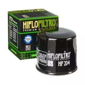 Filtre à huile hiflofiltro hf204 noir