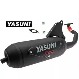 Pot d'échappement Yasuni Eco acier noir 746290