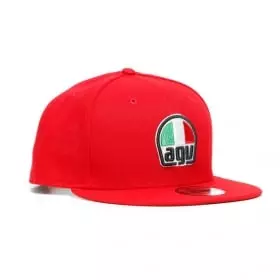Casquette AGV 9Fifty SnapBack Rouge