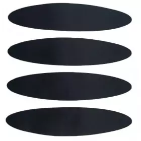 8 Pcs Stickers Autocollants Noirs Réfléchissants ... - Leroy Merlin