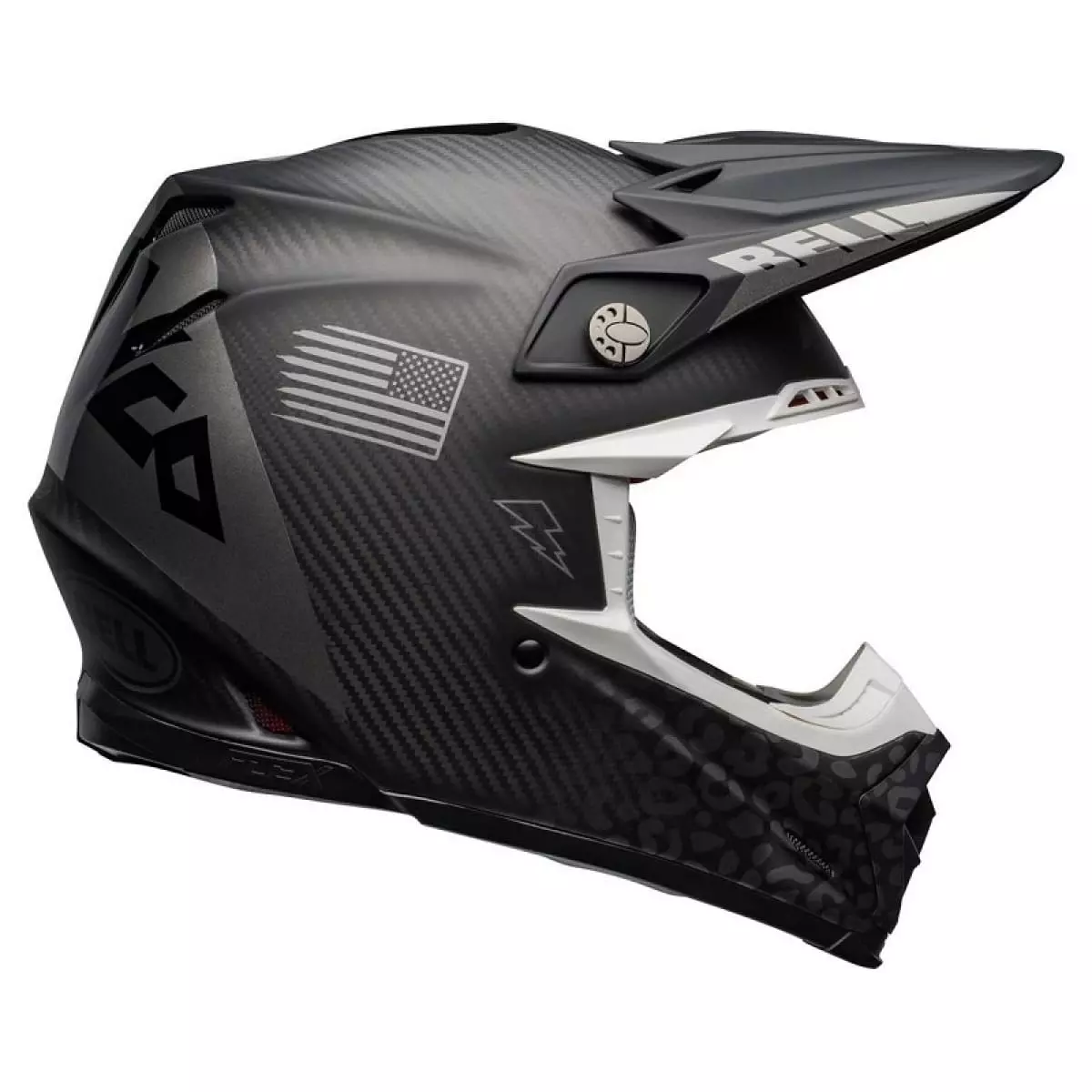 Casque Bell Moto9 Flex Slayco Noir Mat Noir mat Casque Cross