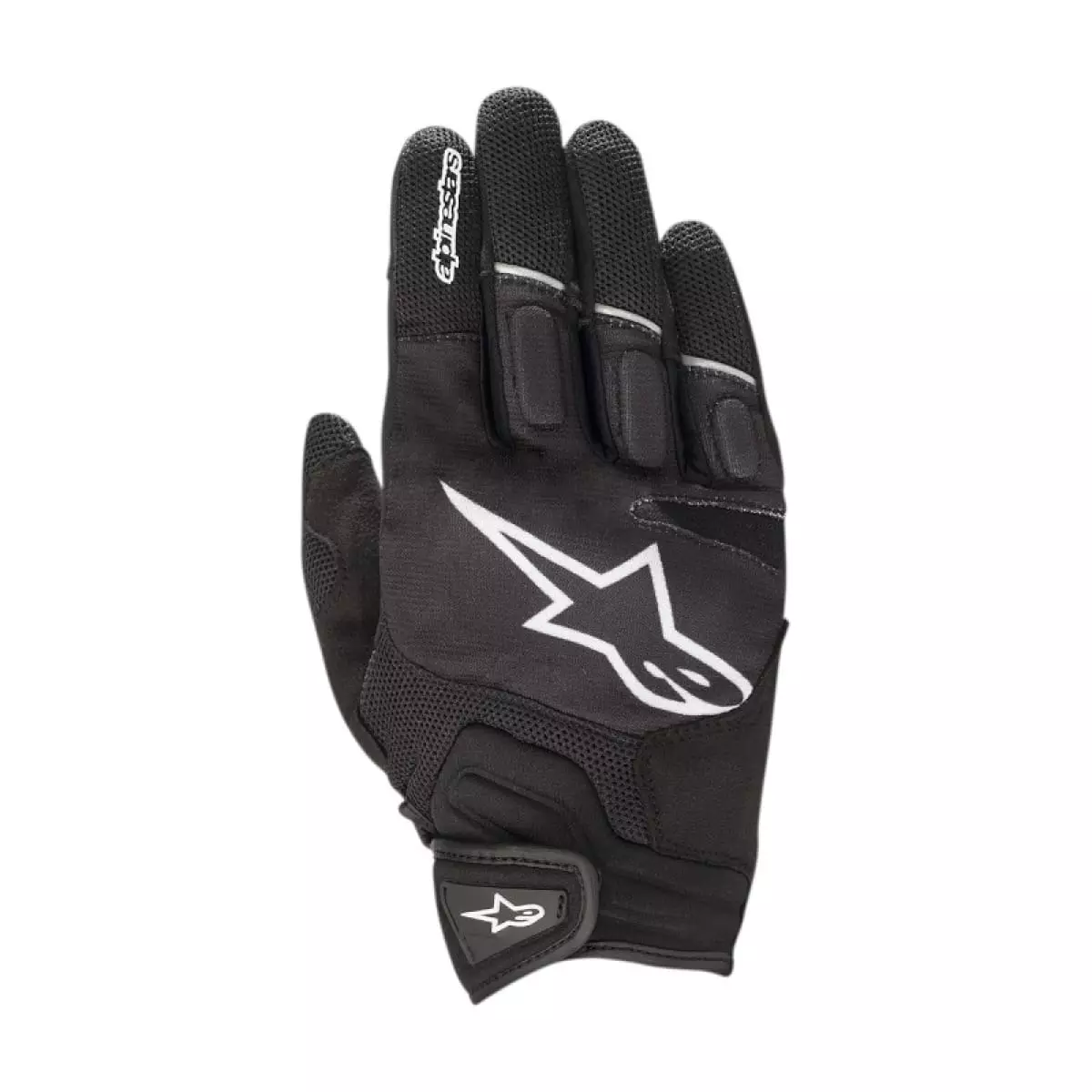 Noir//Blanc Alpinestars Gants moto Atom Gloves Black White XL