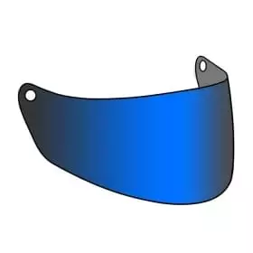 Visière Shark Race-R / Race-R Pro / Speed-R AR Iridium Bleu