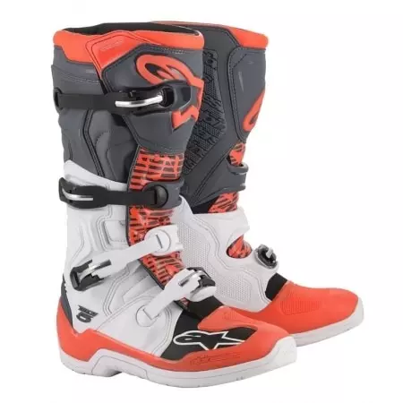 botte moto cross orange