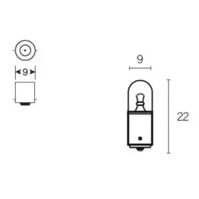 Ampoule Bihr V Parts T8.5 12V 4W