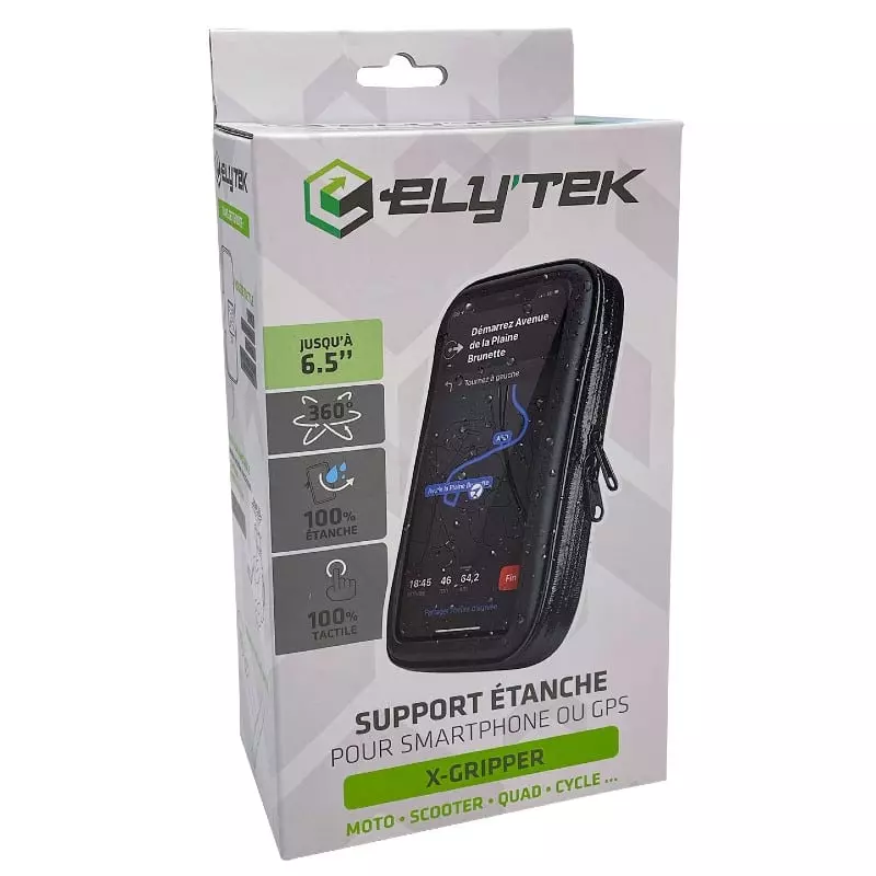 Support Ely'Tek Etanche GPS Smartphone X-Gripper T2