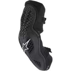GENOUILLERES MX ALPINESTARS SX-1 JEUNES NOIR / ROUGE - Equipement MX