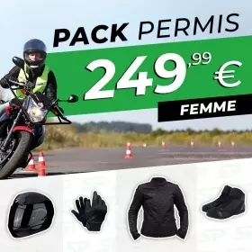 Pack Permis Moto Femme
