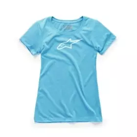Tee-Shirt Femme Alpinestars Lady Ageless Bleu