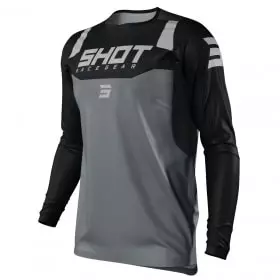 Maillot Shot Contact Chase Gris