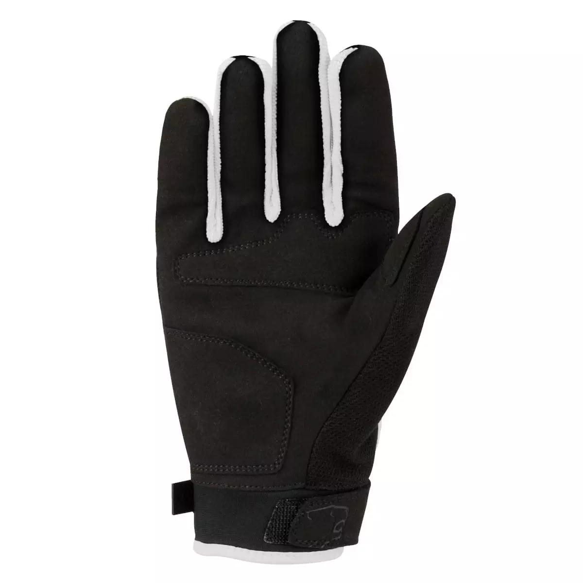Bering Paire de gants moto YORK noir blanc 8 