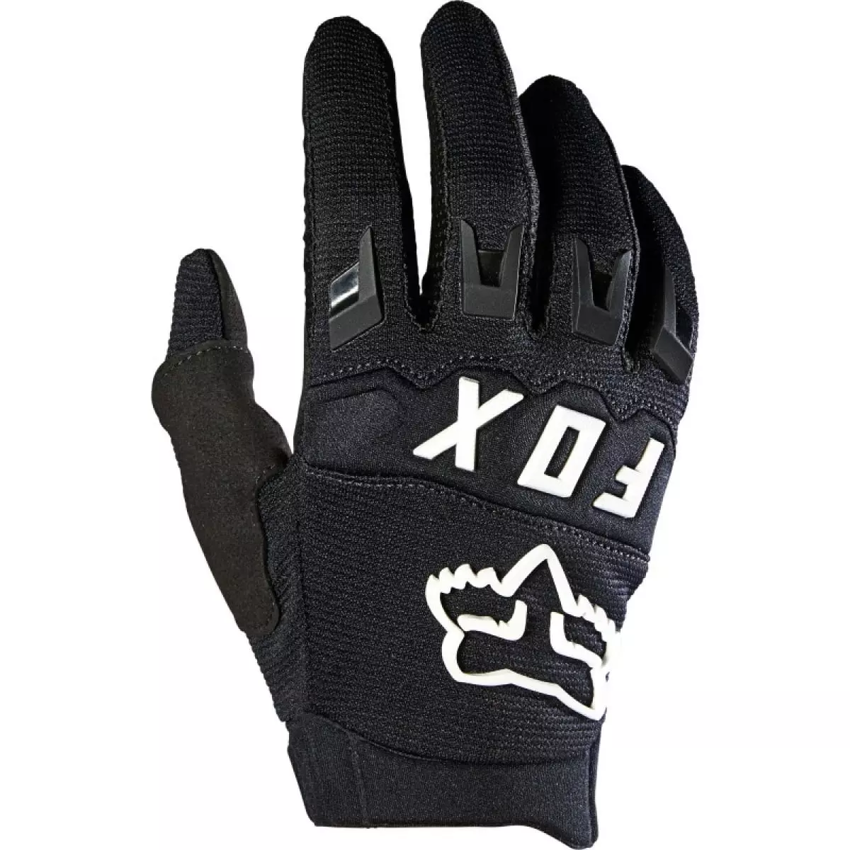 Gants Fox Kid Dirtpaw Noir Blanc Blanc Noir Equipement Cross Enfant