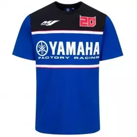 T-Shirt Yamaha Dual Fabio Quartararo Racing Bleu