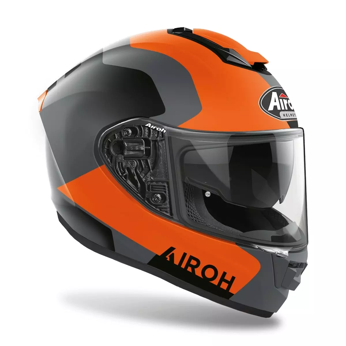 Airoh Casque Intégral Fibre Moto Airoh St501 Noir Mat Taille L 
