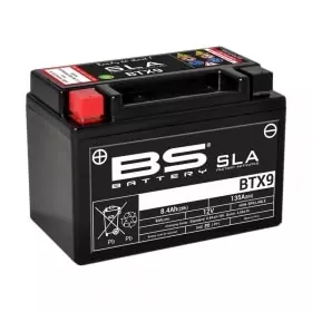 Batterie BS Battery BTX9 Activée Usine Sans Entretien