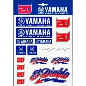 Planche Stickers Yamaha Quartararo 20