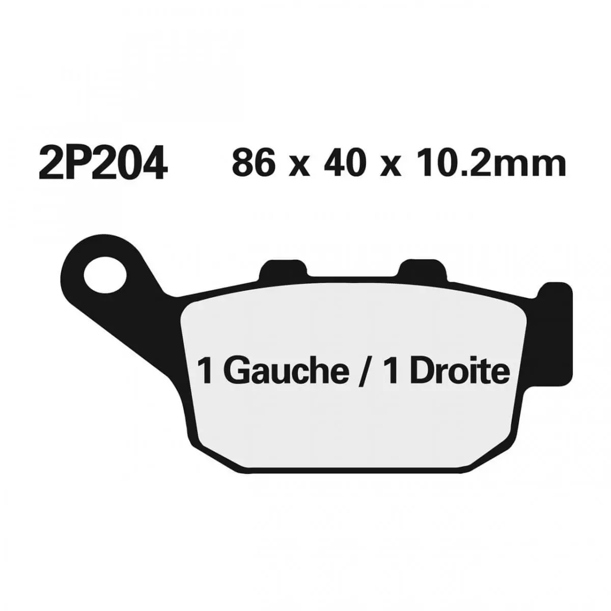 MEXITAL Plaquettes De Frein Semi-Métalliques Avant Et Arrière Pour LT-R 450 Quadracer