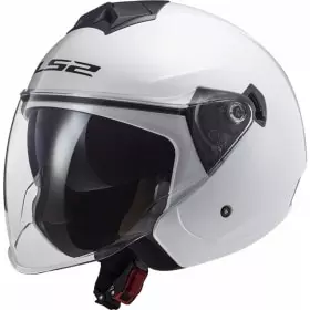 Casque LS2 Twister 2 OF573 Solid Blanc