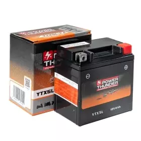 Batterie Power Thunder FA Activée Usine YTX5LBS