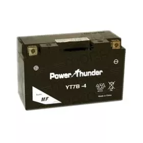 Batterie Power Thunder YT7B-4 Activée Usine Sans Entretien