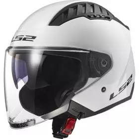 Casque LS2 Copter OF600 Solid Gloss Blanc