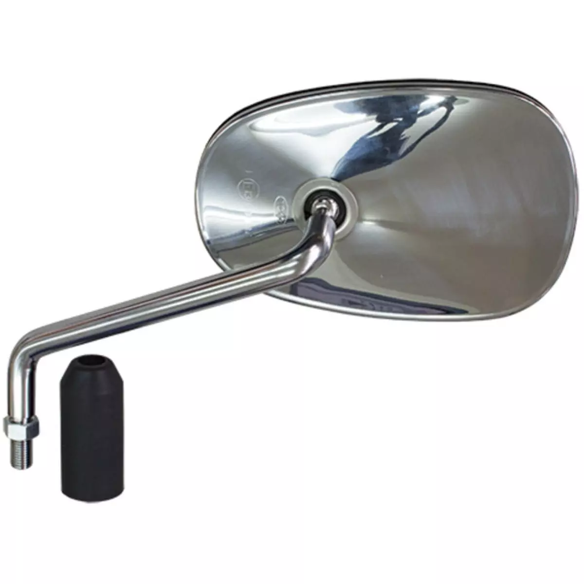 Rétroviseur Gauche Vicma Sport – Filetage M8/M10, Forme Triangulaire, Blanc, Qualité OEM