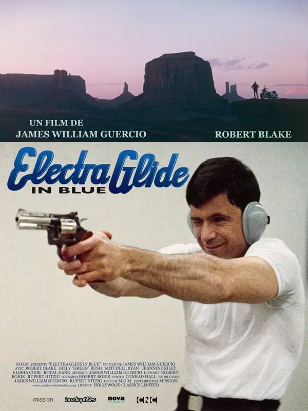 Affiche d'Electra Glide in Blue