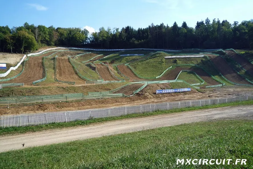 L’étape française du Mondial de motocross MXGP  à Villars-sous-Écot