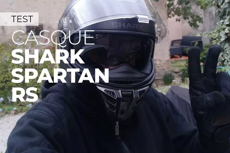 Test du casque Shark Spartan RS
