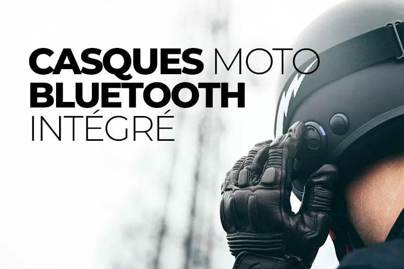 Casques Moto Bluetooth Intégré