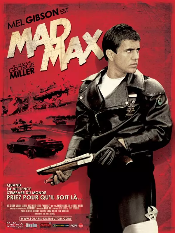 Affiche Mad Max avec Mel Gibson