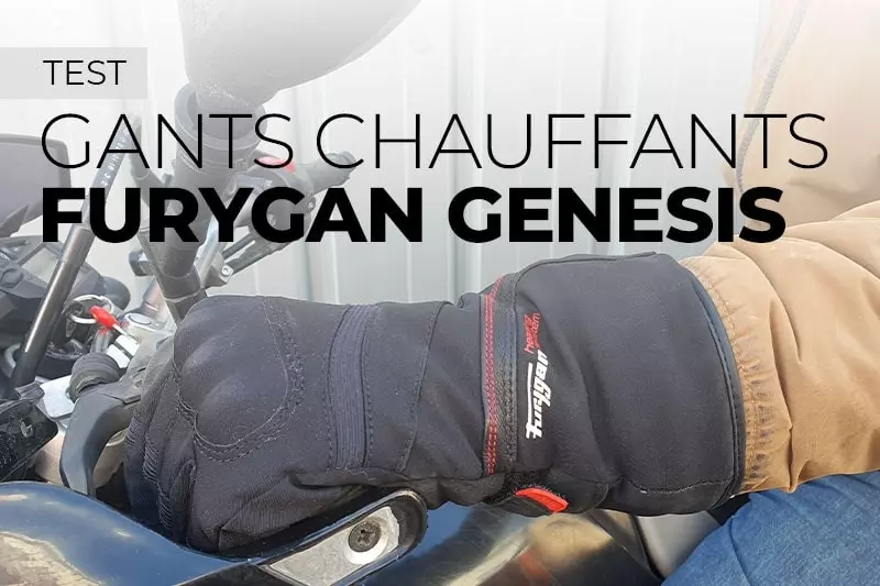 Test des gants moto chauffants Furygan Heat Genesis