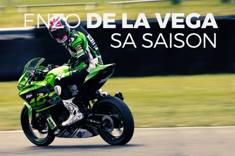 Saisons Motos de Enzo de La Vega à partir de 2018