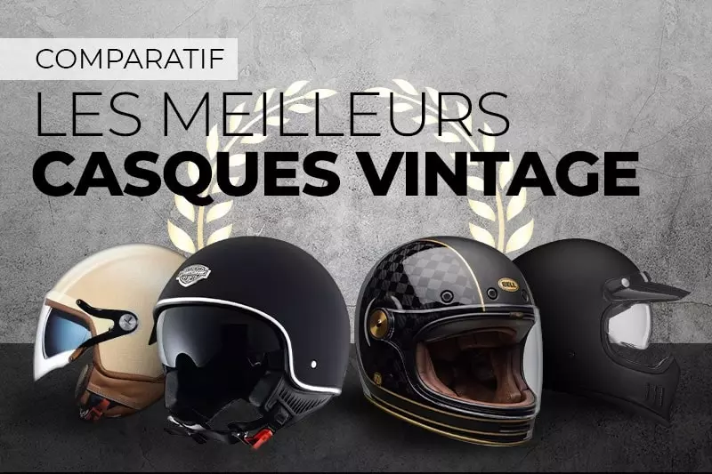 Les meilleurs casques moto vintage