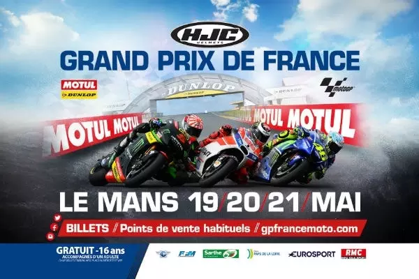 Grand Prix de France Moto : 3 français en MotoGP
