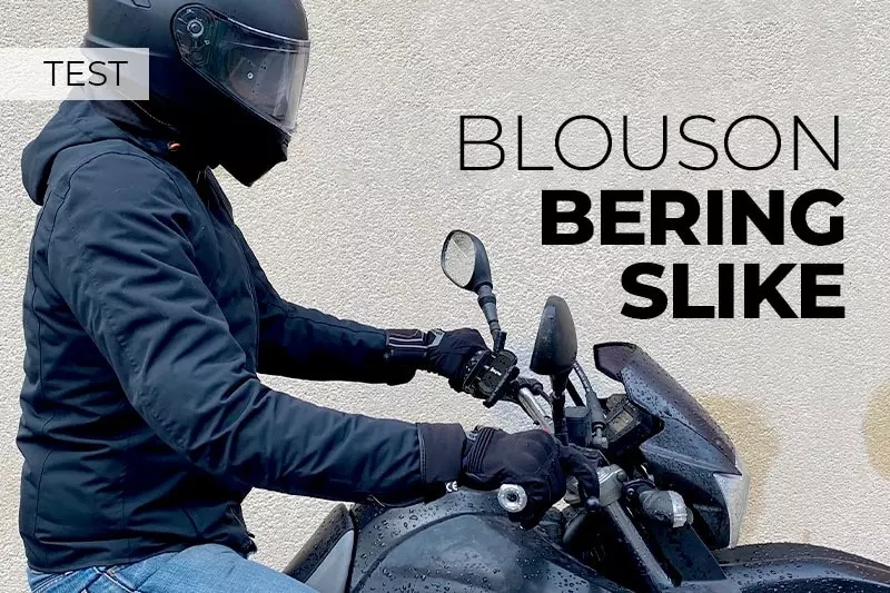 Test du blouson moto Bering Slike