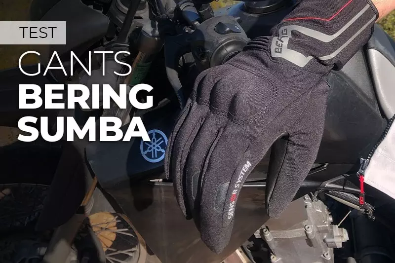 Test des gants moto Bering Sumba