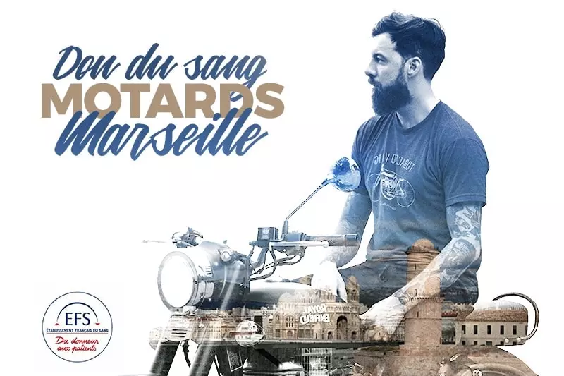 Don du sang motards Marseille