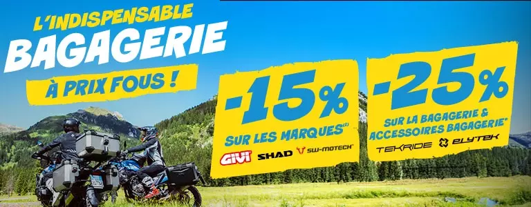 BAGAGERIE MOTO